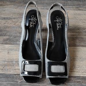 LifeStride Caitlin slingback heels Size 8